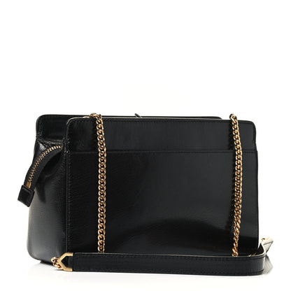 Givenchy Goatskin Diamond Quilted Pocket Crossbody Black 2 of 4