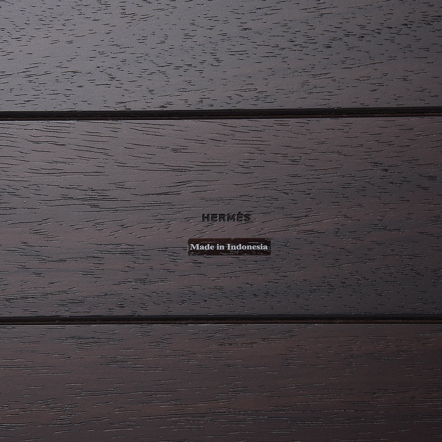 Hermes Mahogany Wood Smooth Taurillon Pleiade Desk Blotter Etoupe 5 of 7