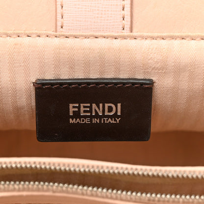 Fendi Vitello Elite Monster Petite 2Jours Tote Rosa Plaster 6 of 15