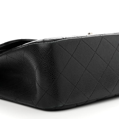 Chanel Caviar Quilted Jumbo Double Flap Black 9 of 16