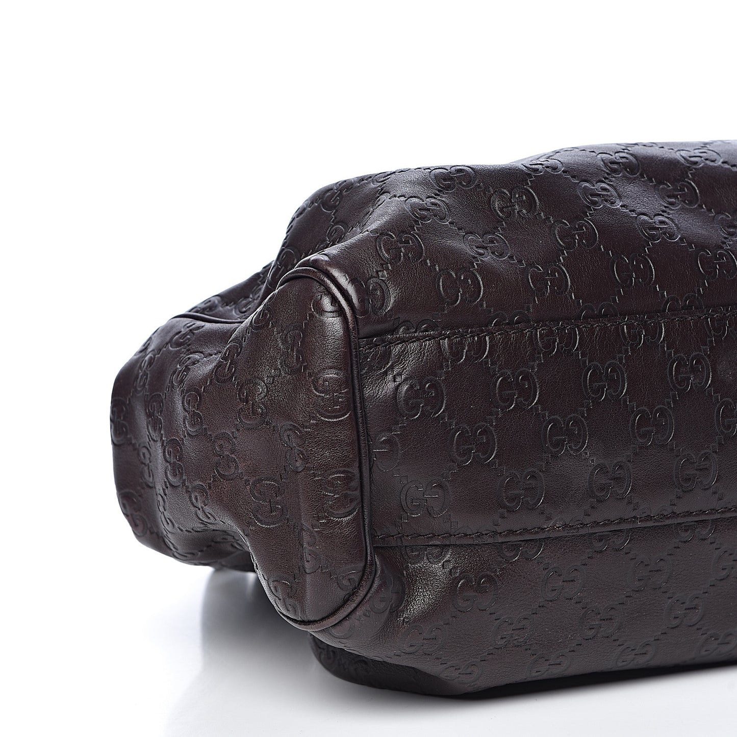 Guccissima Medium Sukey Tote Chocolate