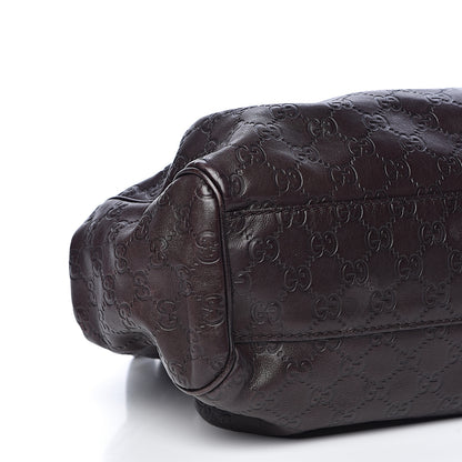 Gucci Guccissima Medium Sukey Tote Chocolate 8 of 10