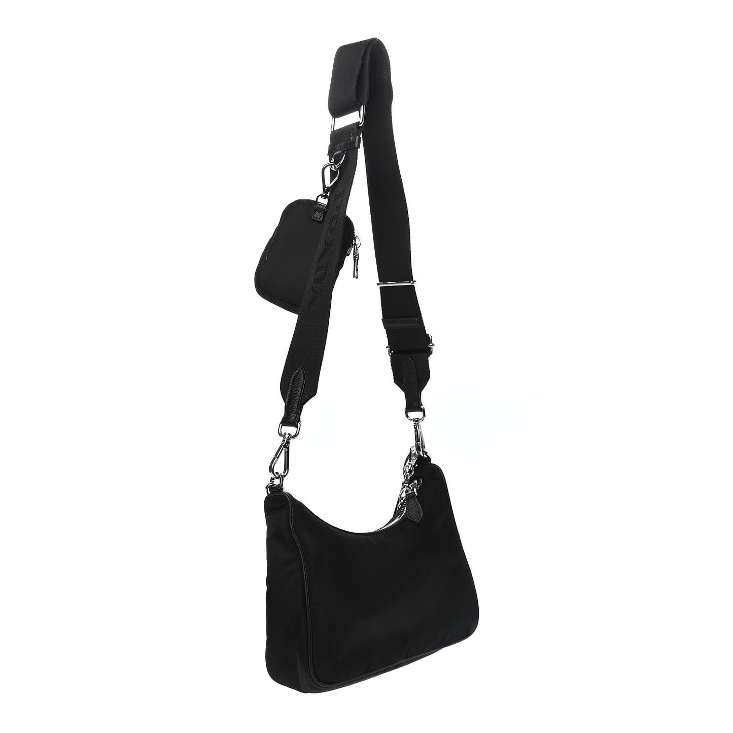 Nylon Re-Edition 2005 Shoulder Bag Black