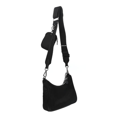Prada Nylon Re-Edition 2005 Shoulder Bag Black 3 of 13