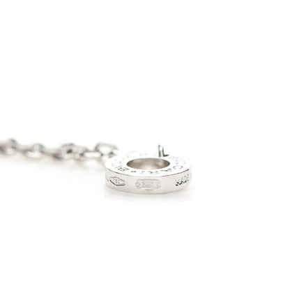 Bulgari 18K White Gold Diamond B.Zero1 Pendant Necklace 5 of 6