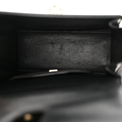 Salvatore Ferragamo Smooth Calfskin Small Boxyz Black 5 of 15