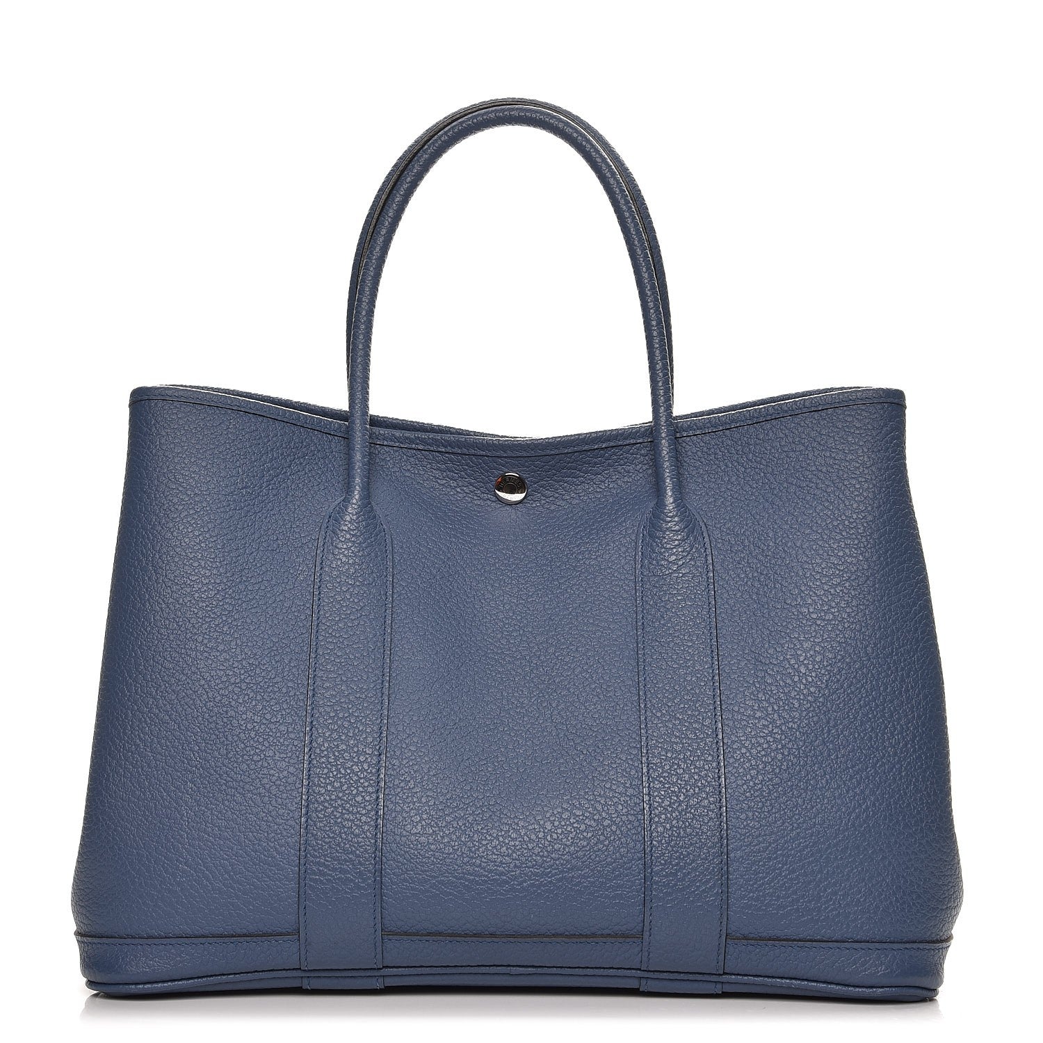 Hermes Vache Country Garden Party Tote 36 MM Bleu Agate 1 of 7
