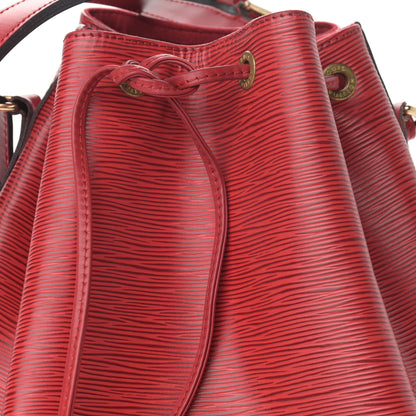Louis Vuitton Epi Petit Noe Castillan Red 8 of 15