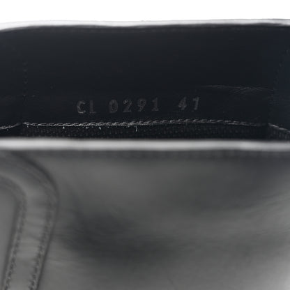 Louis Vuitton Calfskin Polar Flat Ankle Boots 41 Black 9 of 10