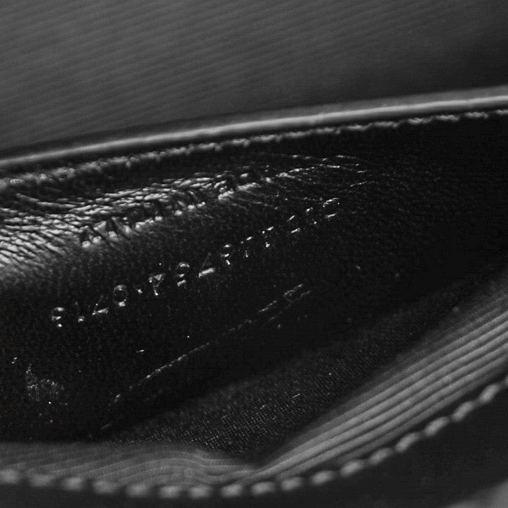Grain De Poudre Medium Star Monogram Kate Satchel Black