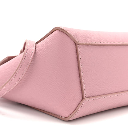 Celine Grained Calfskin Nano Belt Bag Vintage Pink 8 of 10