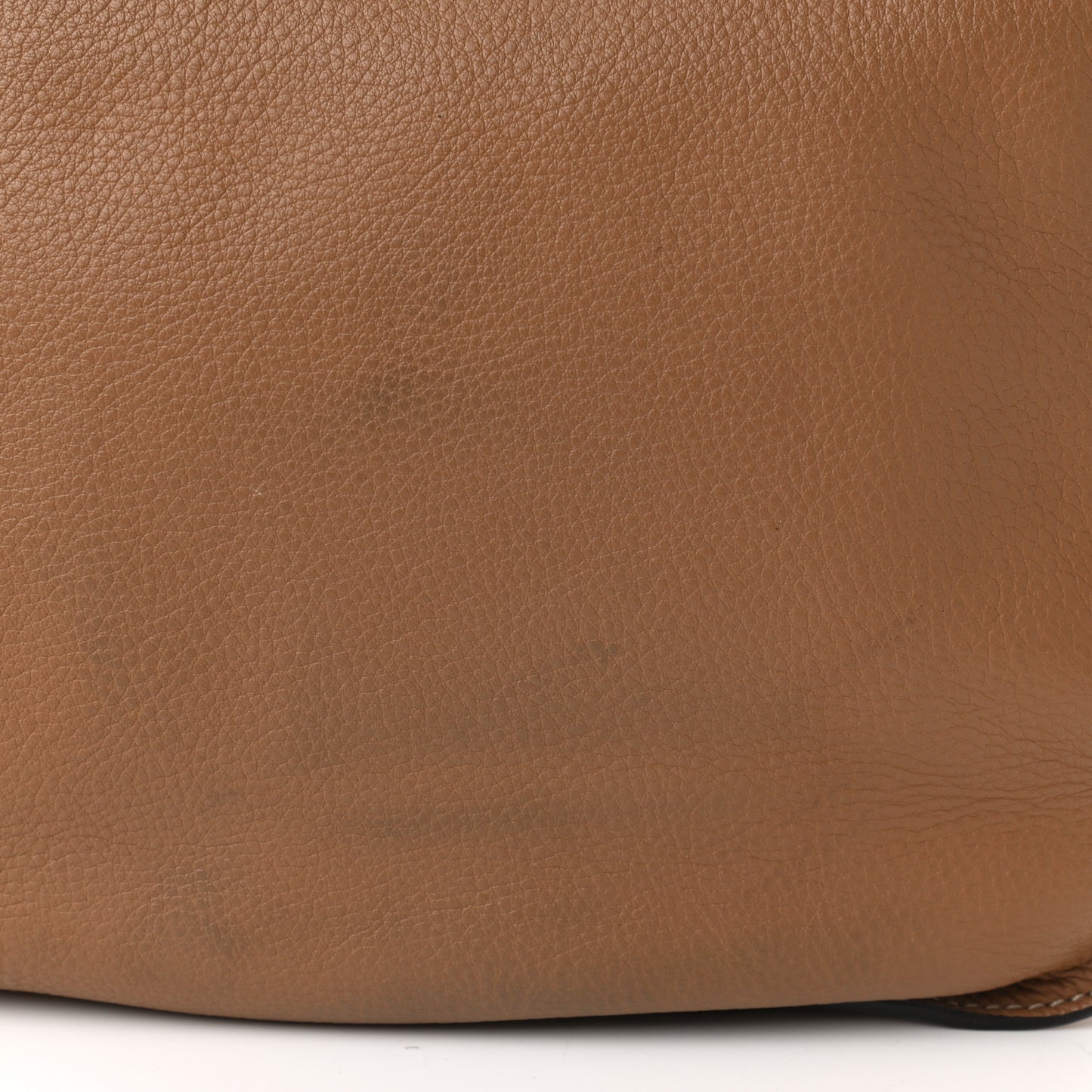 Calfskin Medium Marcie Round Crossbody Bag Nut