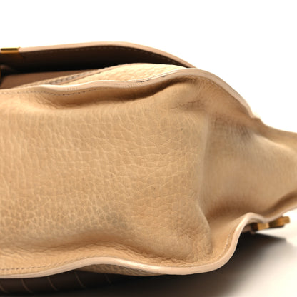 Chloe Nubuck Medium Marcie Satchel Greige 9 of 12