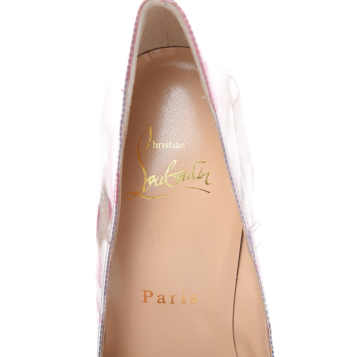 PVC Loubi Print So Kate 120 Pumps 36.5 Kraft