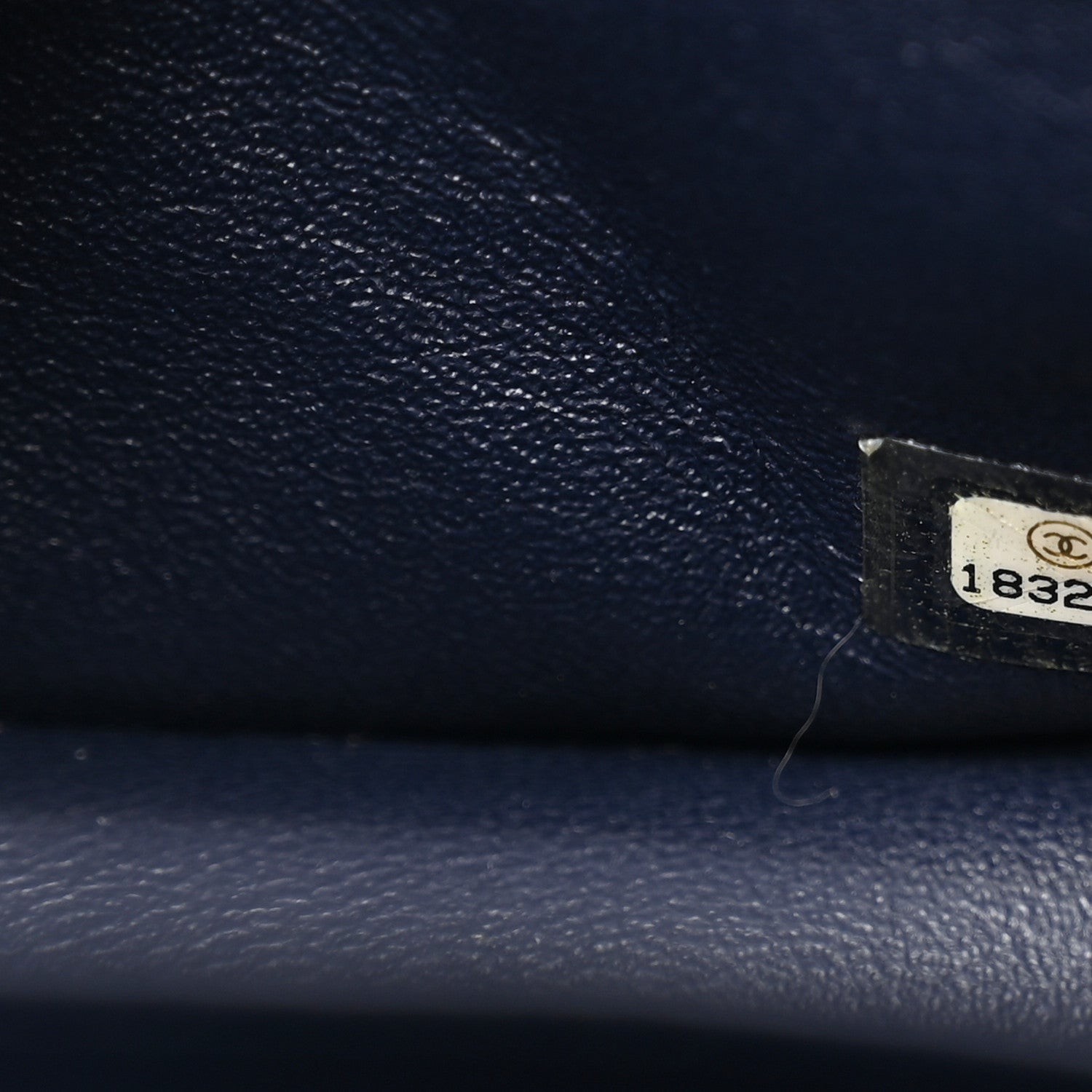 Chanel Caviar Quilted Jumbo Double Flap Navy Blue 7 of 12