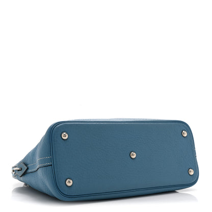 Hermes Taurillon Clemence Bolide 31 Blue Jean 4 of 10