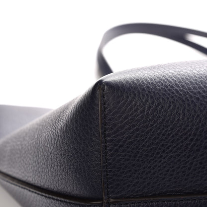 Mulberry Small Classic Grain Union Jack Bayswater Tote Oxford Blue Scarlet 9 of 9