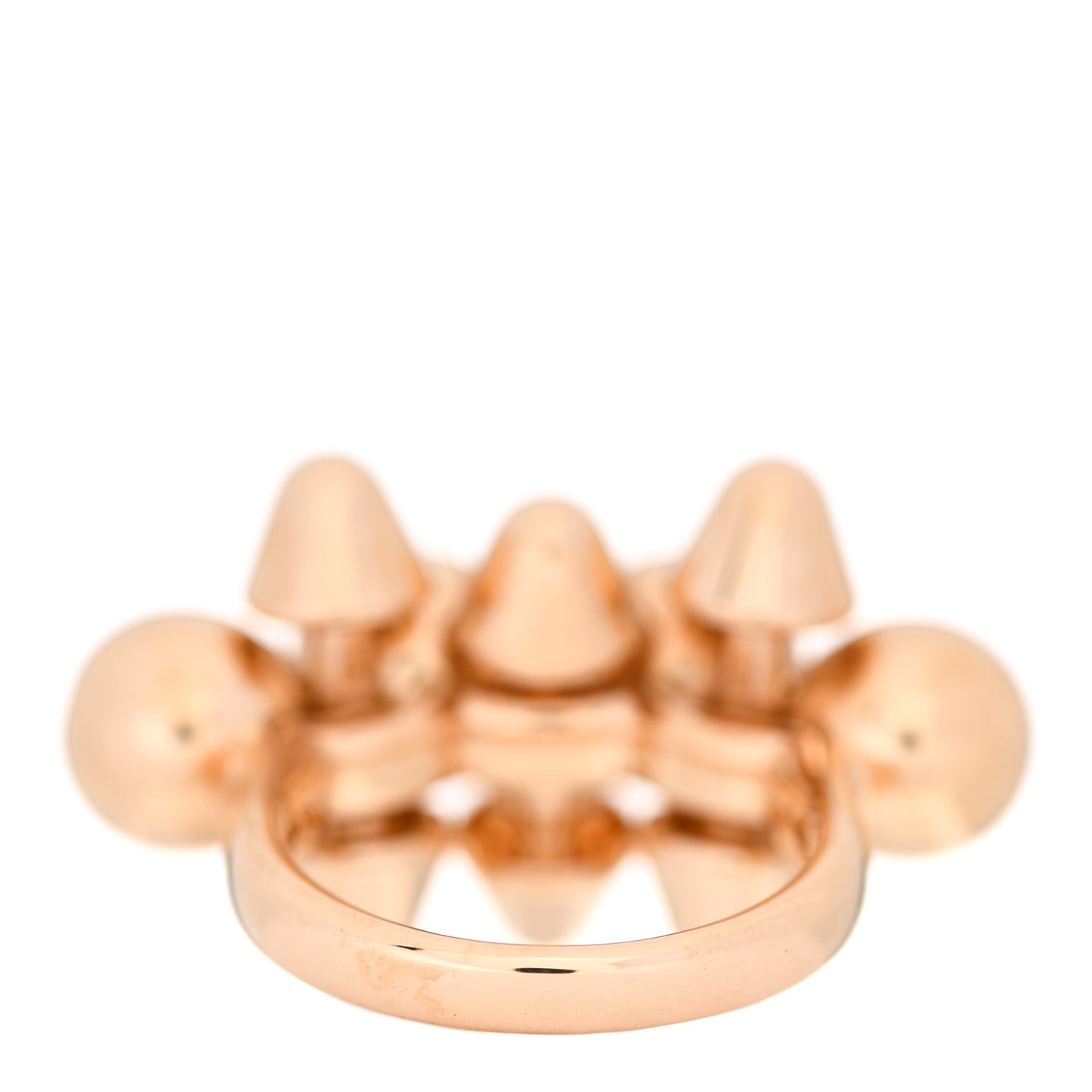 18K Pink Gold XL Clash De Cartier Ring 51 5.75