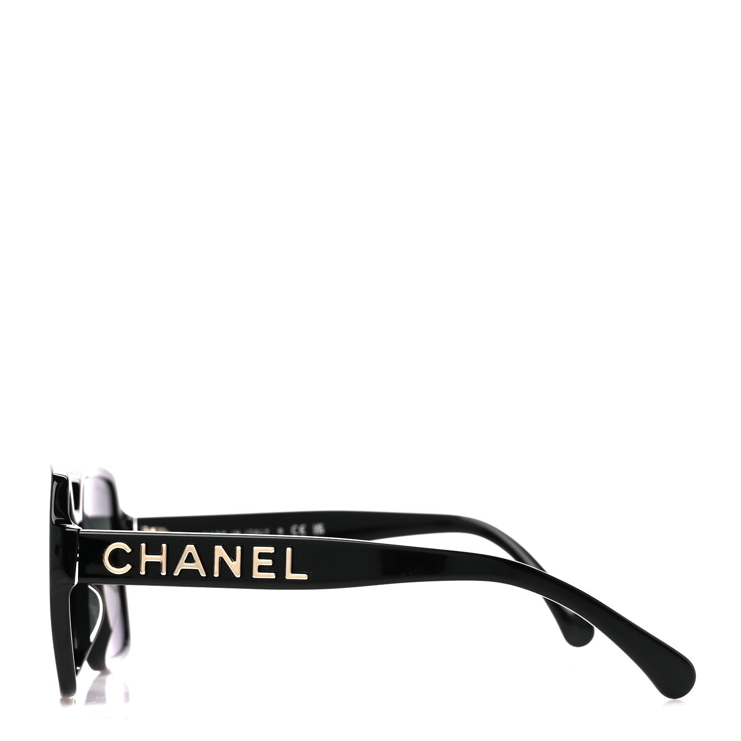 Chanel Acetate Square Sunglasses 5408-A Black 3 of 8