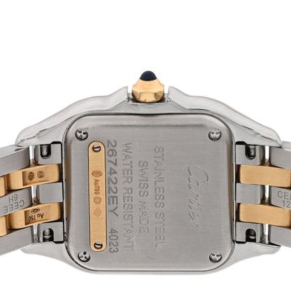 Cartier Stainless Steel 18K Yellow Gold 22mm Panthere Quartz Watch 4 of 5