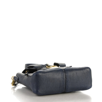 3.1 Phillip Lim 3.1 Textured Calfskin Mini Pashli Satchel Ink 4 of 6