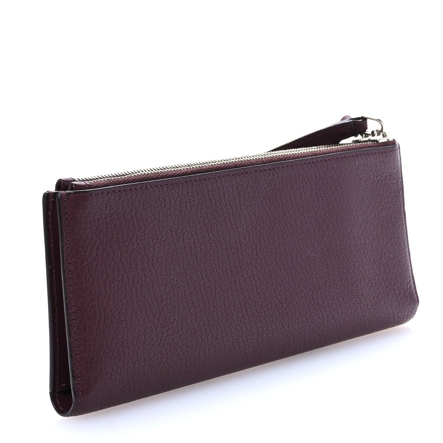 Givenchy Sugar Goatskin Pandora Double Zip Wallet Oxblood Red 3 of 10