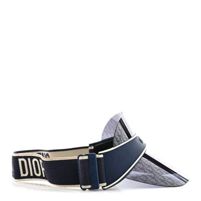 Christian Dior Oblique DiorClub V1U Sun Visor Blue 5 of 7