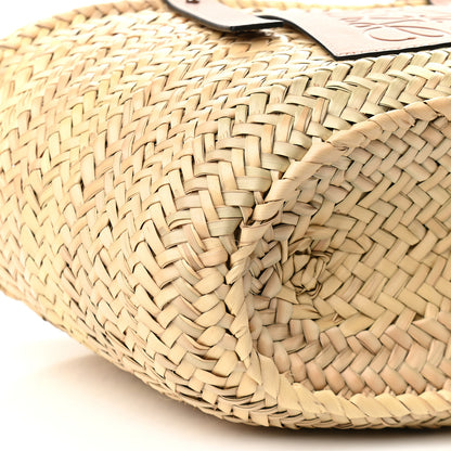 Loewe Raffia Basket Tote Bag Natural Tan 8 of 9