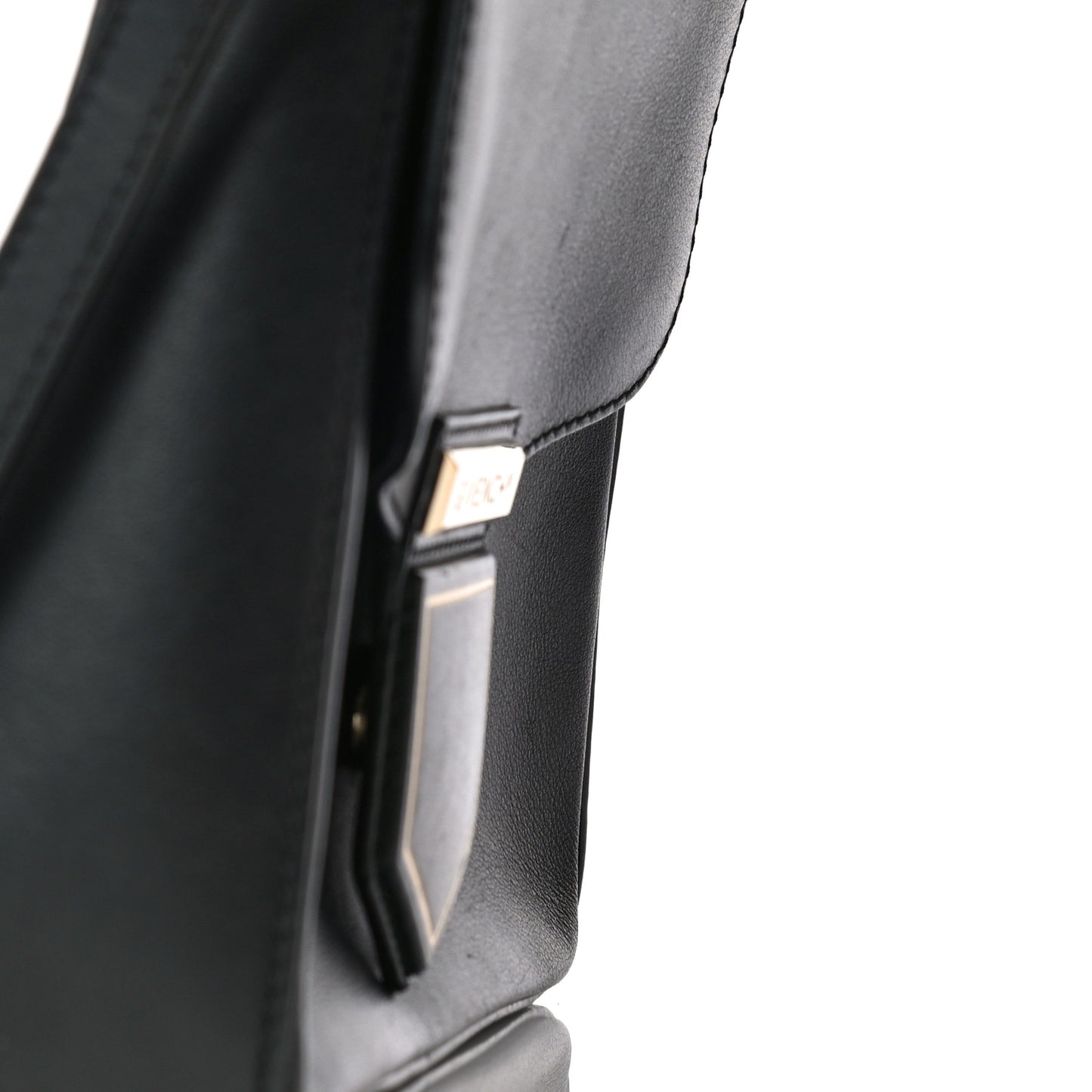 Calfskin Small Nobile Shoulder Bag Black