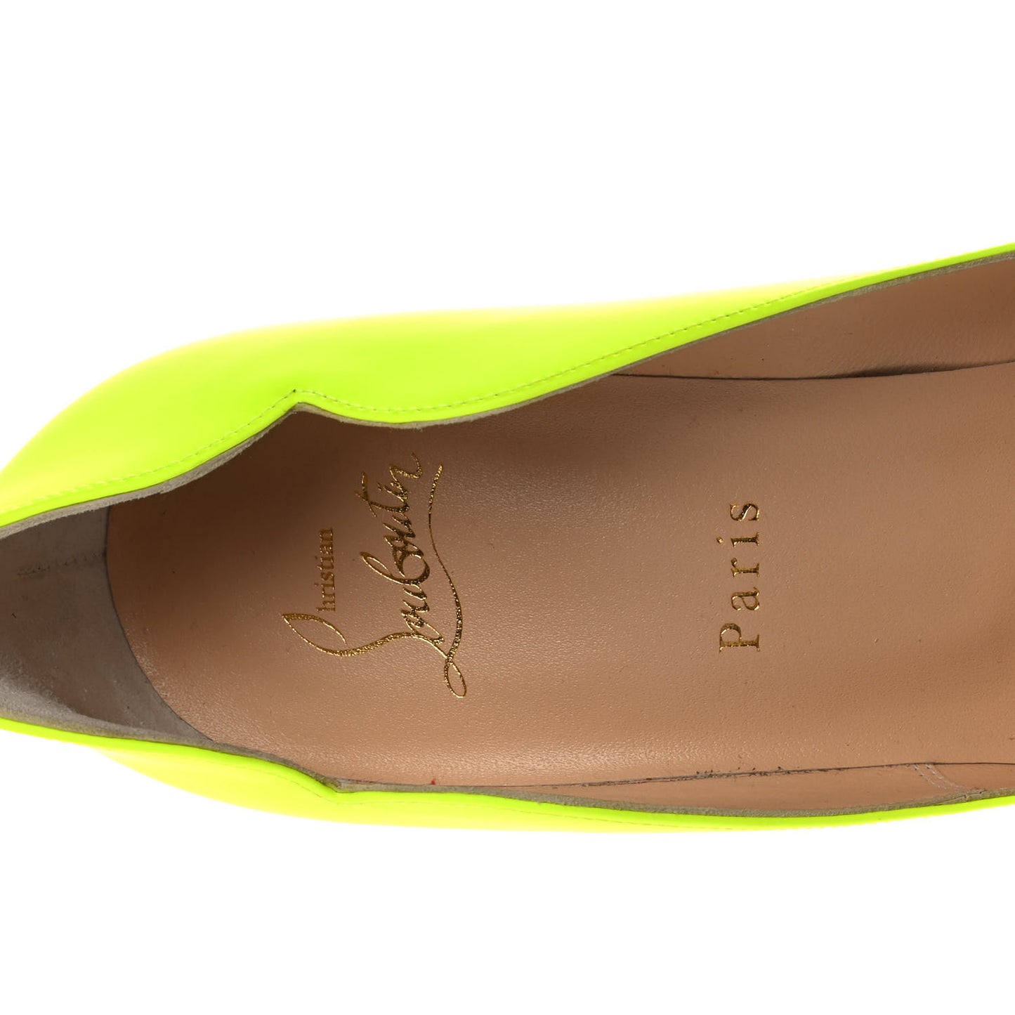 Calfskin Hot Chick 100 Pumps 40.5 Fluo