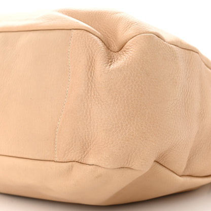 Prada Cervo Pleats Tote Beige 10 of 20