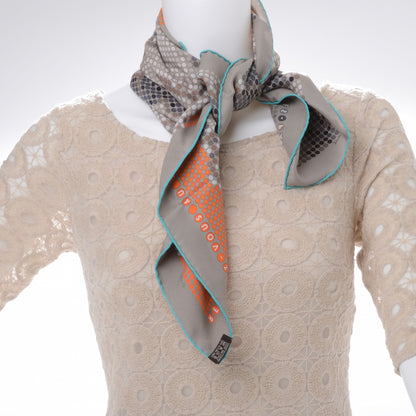 Hermes Silk Rendez-Vous Au 24 Scarf 70 2 of 8