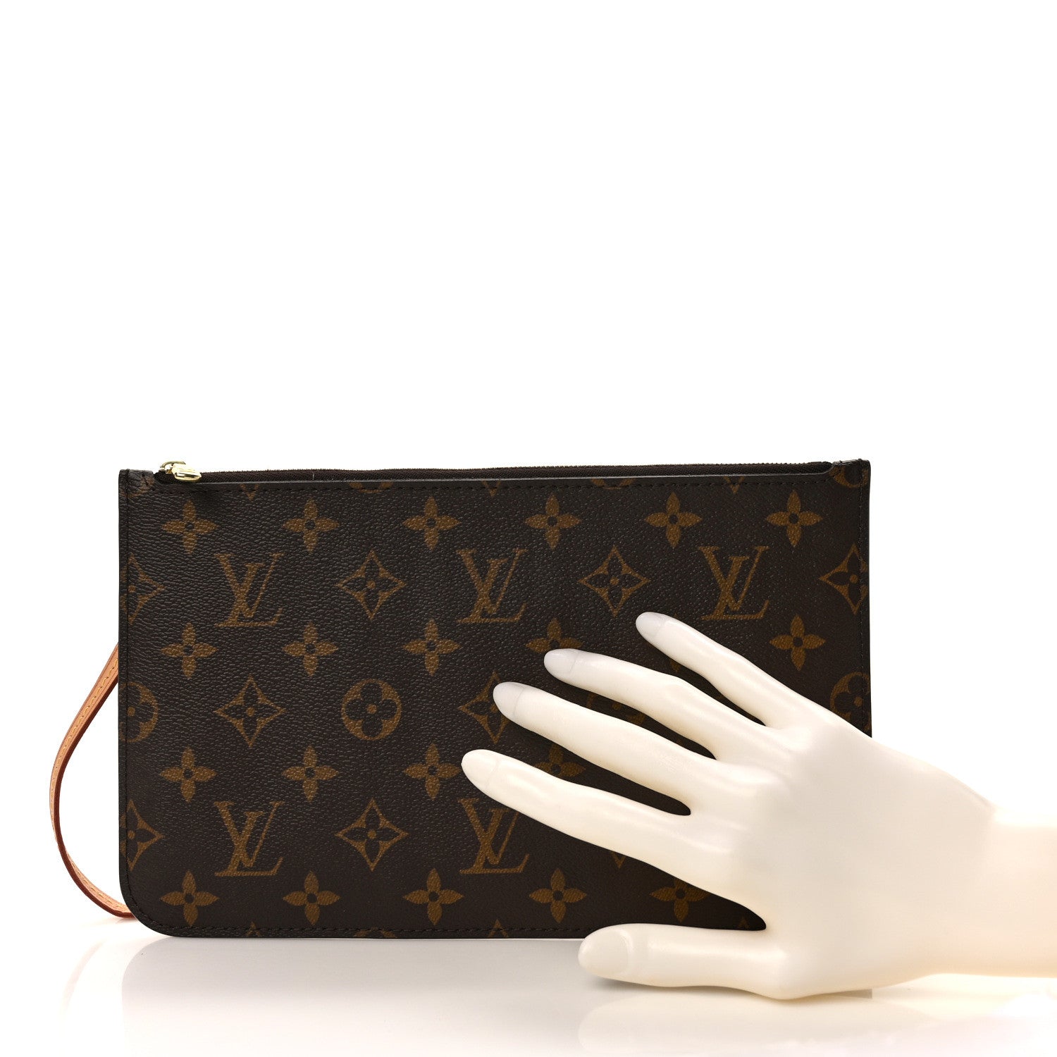 Louis Vuitton Monogram Neverfull MM GM Pochette 2 of 6
