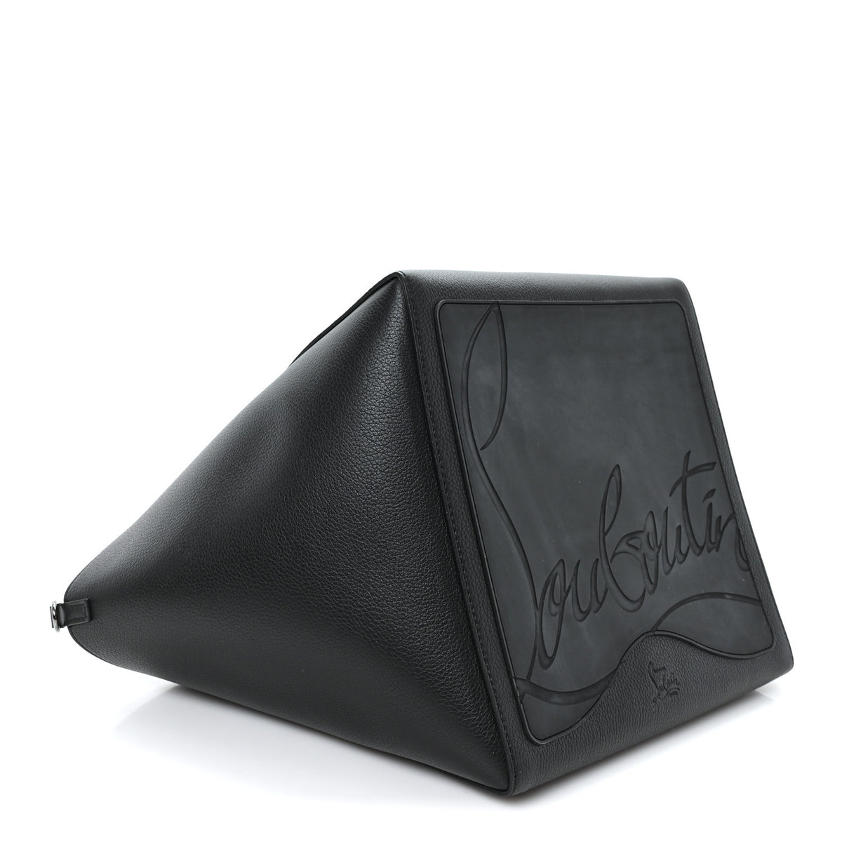 Calfskin Empire Spike Studded Small Cabachic Tote Black