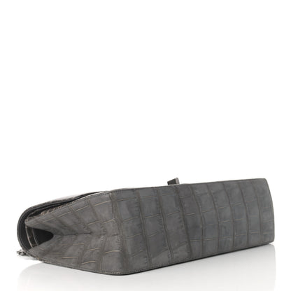 Chanel Alligator 2.55 Reissue 227 Flap Grey 4 of 12