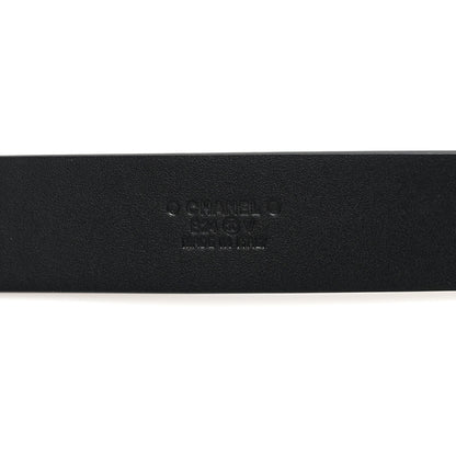 Chanel Calfskin Crystal CC Belt 70 28 Black 3 of 5