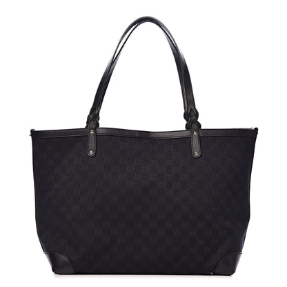 Gucci Monogram Medium Craft Tote Black 3 of 14