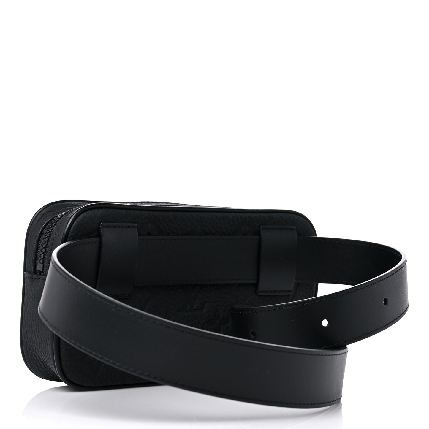Taurillon Monogram Uniformes Solar Ray Soft Pochette Volga Belt Bag Black