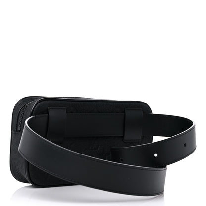 Louis Vuitton Taurillon Monogram Uniformes Solar Ray Soft Pochette Volga Belt Bag Black 3 of 11
