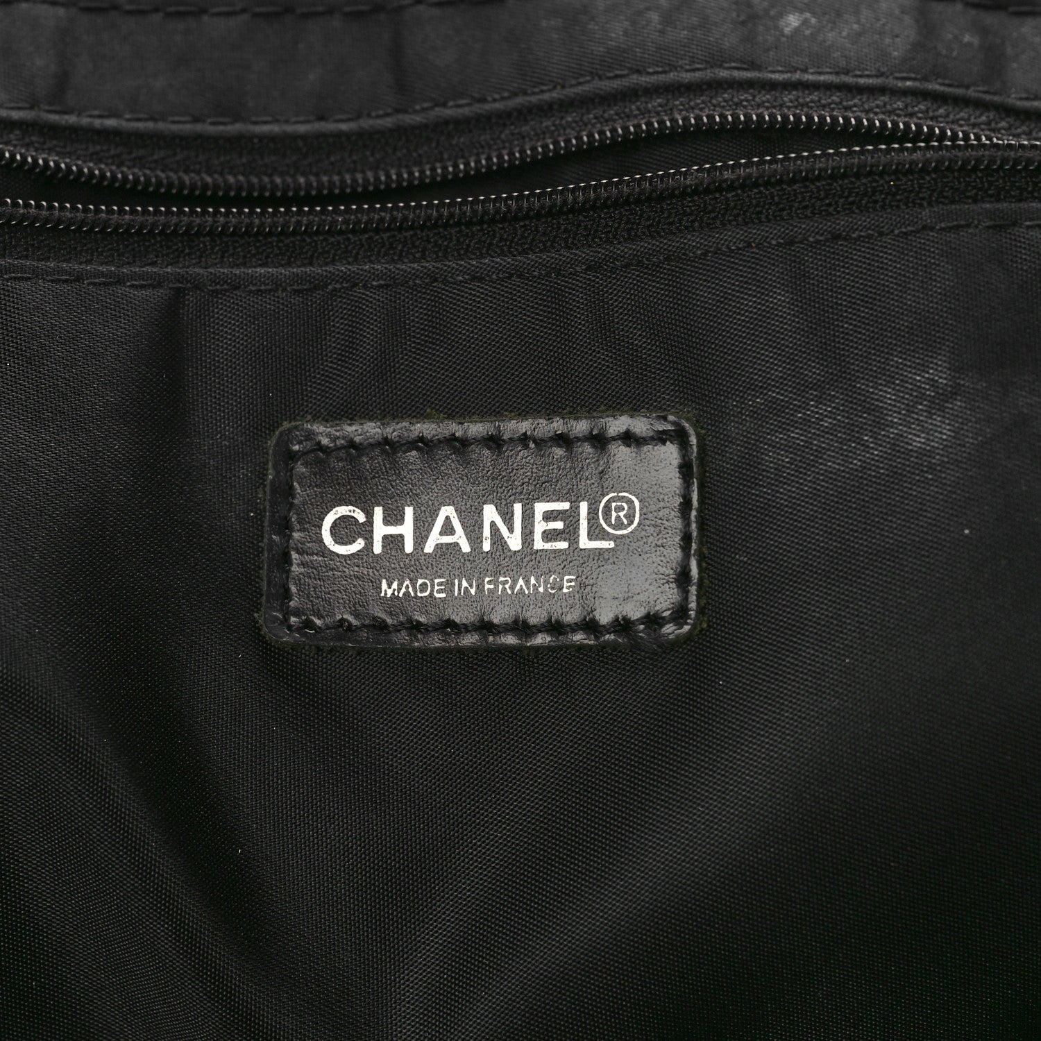 Chanel Nylon Medium Travel Tote Black 6 of 14