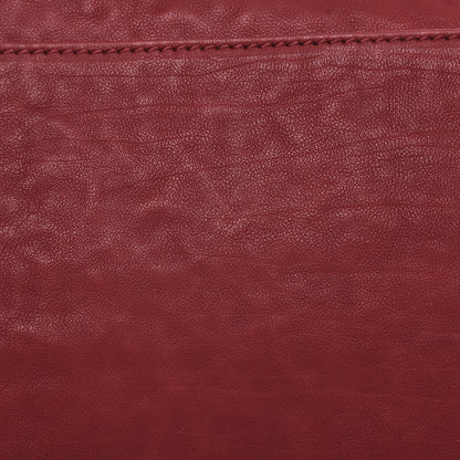 Chanel Calfskin Large East West Modern Chain Tote Red 9 of 13