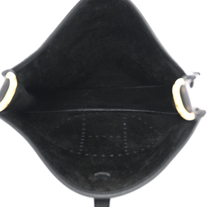Hermes Taurillon Clemence Evelyne III PM Black 5 of 12