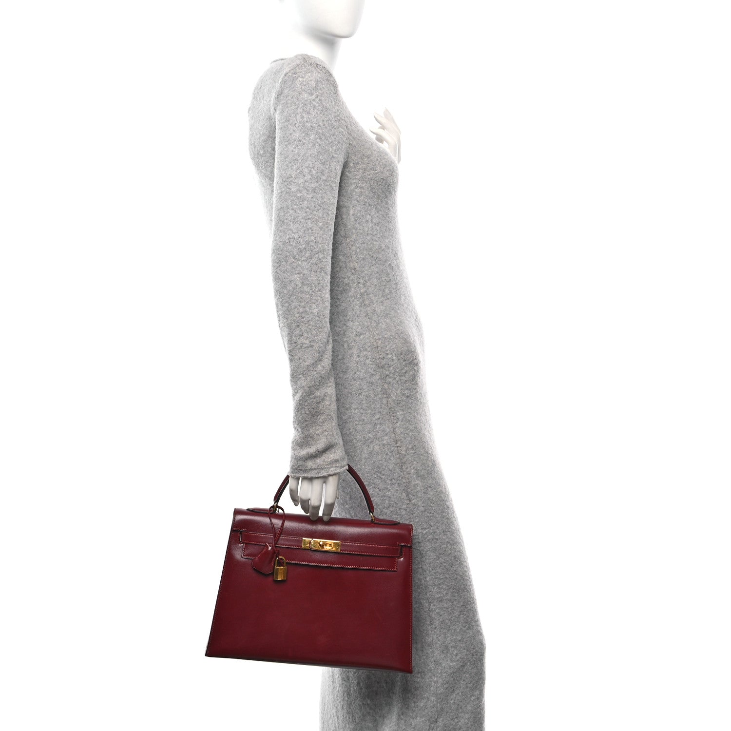 Hermes Box Kelly Sellier 32 Rouge H 2 of 10
