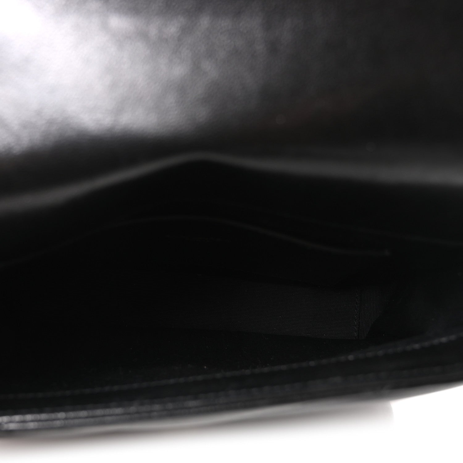 Saint Laurent Lambskin Quilted Monogram Toy Loulou Crossbody Bag Black 5 of 10