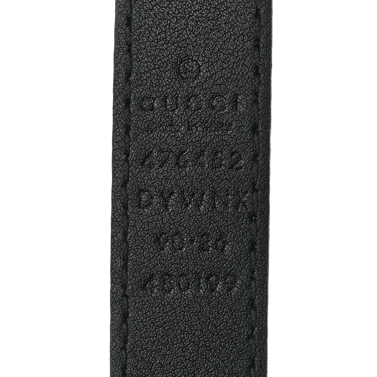 Calfskin Queen Margaret Bee Belt 90 36 Black