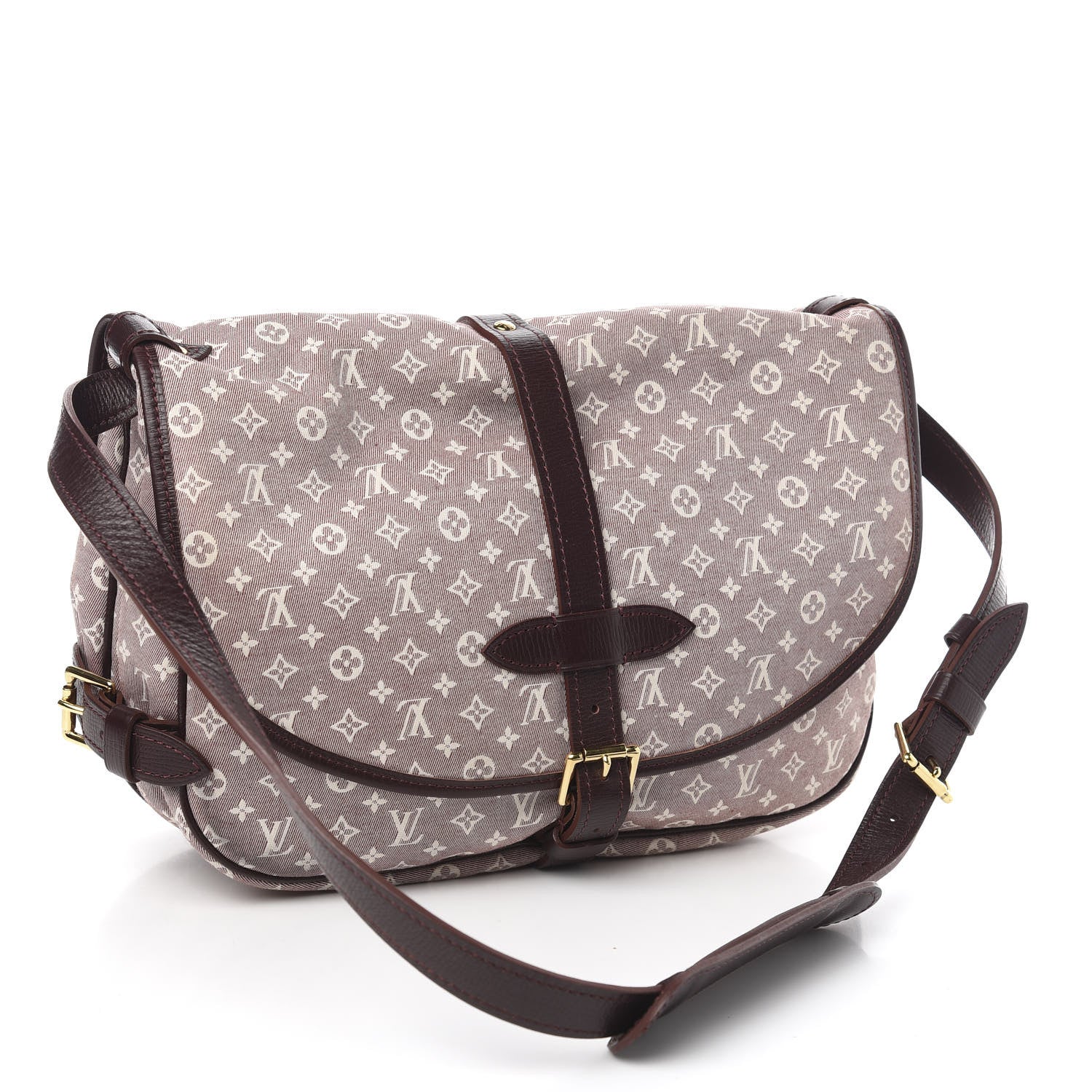 Louis Vuitton Monogram Idylle Saumur MM Sepia 3 of 11
