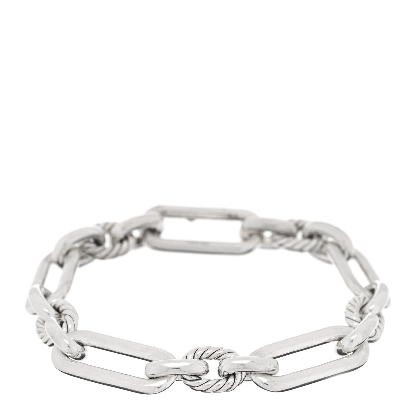 Sterling Silver 9.8mm Lexington Chain Bracelet