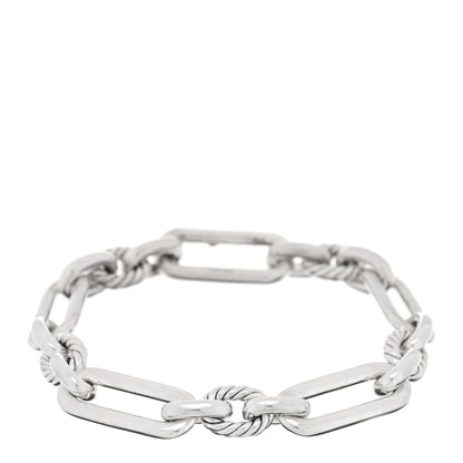 David Yurman Sterling Silver 9.8mm Lexington Chain Bracelet 1 of 3