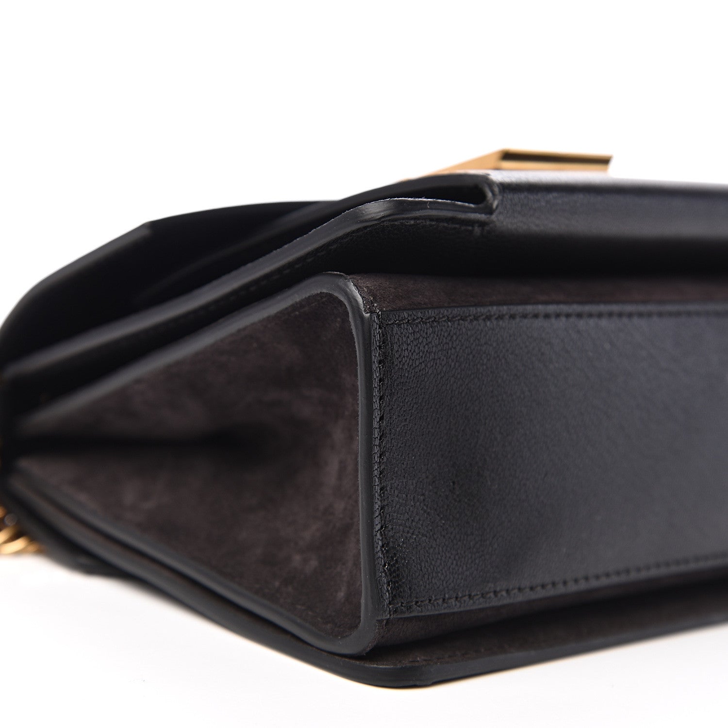 Givenchy Goatskin Small GV3 Shoulder Bag Black Grey 9 of 11