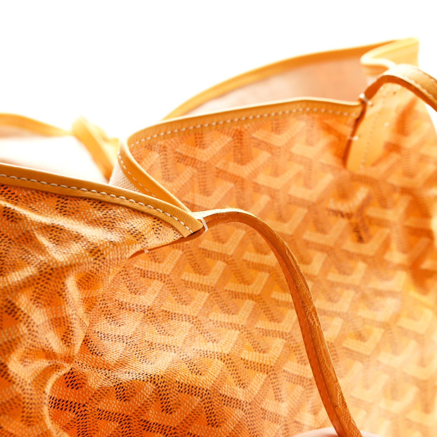 Goyard Goyardine Saint Louis GM Yellow 17 of 17